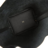 Hermes Picotin Lock 18 Black Clemence Gold Hardware - Thumbnail View 8