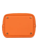 Hermes Picotin Lock 18 Orange Clemence Gold Hardware