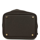 Hermes Picotin Lock 18 Ebene Clemence Gold Hardware