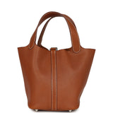 Hermes Picotin Lock 18 Fauve Barenia Faubourg Palladium Hardware