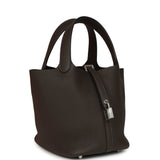 Hermes Picotin Lock 18 Ebene Clemence Palladium Hardware