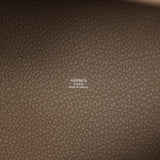 Hermes Picotin Lock 22 Etoupe Clemence Palladium Hardware - Thumbnail View 8
