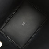 Hermes Picotin Cargo 18 Black Toile Goeland and Swift Palladium Hardware