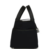 Hermes Picotin Cargo 18 Black Toile Goeland and Swift Palladium Hardware