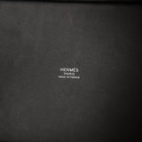 Hermes Picotin Cargo 18 Black Toile Goeland and Swift Palladium Hardware