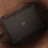 Hermes Picotin Lock 18 Ebene Clemence Gold Hardware