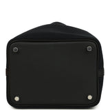 Hermes Picotin Cargo 18 Black Toile Goeland and Swift Palladium Hardware - Thumbnail View 6