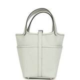Hermes Picotin Cargo 18 Gris Platine Toile Canvas and Swift Palladium Hardware - Thumbnail View 4