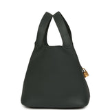 Hermes Picotin Lock 22 Vert Mangrove Clemence Gold Hardware