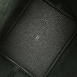 Hermes Picotin Lock 22 Vert Mangrove Clemence Gold Hardware