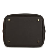 Hermes Picotin Lock 22 Ebene Clemence Gold Hardware