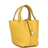 Hermes Picotin Lock 18 Sun Clemence Palladium Hardware