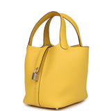 Hermes Picotin Lock 18 Sun Clemence Palladium Hardware