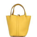 Hermes Picotin Lock 18 Sun Clemence Palladium Hardware