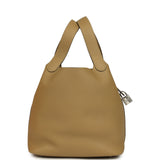 Hermes Picotin Lock 22 Dune Clemence Palladium Hardware