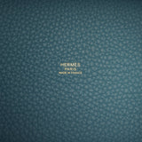 Hermes Picotin Lock 18 Blue Jean Clemence Gold Hardware