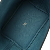 Hermes Picotin Lock 18 Blue Jean Clemence Gold Hardware - Thumbnail View 7