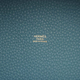 Hermes Picotin Lock 18 Blue Jean Clemence Gold Hardware - Thumbnail View 8
