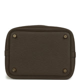 Hermes Picotin Lock 18 Vert Loden Clemence Gold Hardware