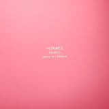 Hermes Micro Picotin Lock 14 Bubblegum Ostrich Palladium Hardware