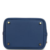 Hermes Picotin Lock 18 Bleu Tie Clemence Gold Hardware - Thumbnail View 6