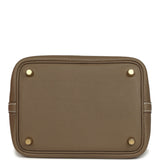 Hermes Picotin Lock 18 Etoupe Clemence Gold Hardware - Thumbnail View 6