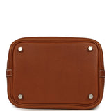 Hermes Picotin Lock 18 Fauve Barenia Faubourg Palladium Hardware - Thumbnail View 6