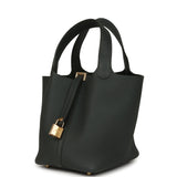 Hermes Picotin Lock 18 Vert Mangrove Clemence Gold Hardware - Thumbnail View 5