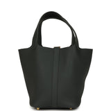 Hermes Picotin Lock 18 Vert Mangrove Clemence Gold Hardware - Thumbnail View 4