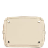 Hermes Picotin Lock 18 Craie Clemence Palladium Hardware - Thumbnail View 6
