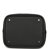 Hermes Picotin Lock 22 Black Clemence Palladium Hardware - Thumbnail View 6
