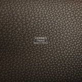Hermes Picotin Lock 18 Vert Loden Clemence Palladium Hardware - Thumbnail View 8