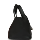 Hermes Picotin Lock 22 Black Clemence Palladium Hardware - Thumbnail View 3