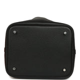 Hermes Picotin Lock 22 Black Clemence Palladium Hardware - Thumbnail View 6