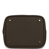 Hermes Picotin Lock 22 Vert Loden Clemence Gold Hardware - Thumbnail View 6
