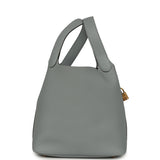 Hermes Picotin Lock 22 Gris Pantin Clemence Gold Hardware - Thumbnail View 3