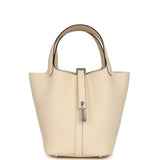 Hermes Picotin Lock 18 Nata Clemence Palladium Hardware - Thumbnail View 1