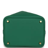 Hermes Picotin Lock 18 Vert Moyen Clemence Gold Hardware - Thumbnail View 6
