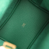 Hermes Picotin Lock 18 Vert Moyen Clemence Gold Hardware - Thumbnail View 7