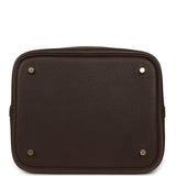 Hermes Picotin Lock 22 Ebene Barenia Faubourg Gold Hardware - Thumbnail View 6