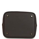 Hermes Picotin Lock 22 Bai Brun Clemence Gold Hardware - Thumbnail View 6