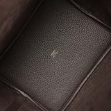 Hermes Picotin Lock 22 Bai Brun Clemence Gold Hardware - Thumbnail View 7