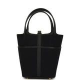 Hermes Picotin Cargo 18 Black Toile Goeland and Swift Gold Hardware - Thumbnail View 5