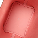 Hermes Picotin Lock 18 Rose Sakura Clemence Palladium Hardware - Thumbnail View 8