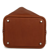 Hermes Picotin Lock 18 Fauve Barenia Faubourg Palladium Hardware - Thumbnail View 6