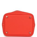 Hermes Picotin Lock 18 Orange Field Clemence Palladium Hardware - Thumbnail View 6