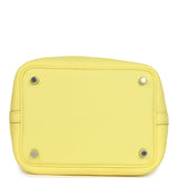 Hermes Picotin Lock Eclat 18 Limoncello Clemence and Orange Swift Palladium Hardware - Thumbnail View 6