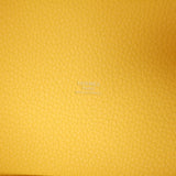 Hermes Picotin Lock Eclat 18 Limoncello Clemence and Orange Swift Palladium Hardware - Thumbnail View 8