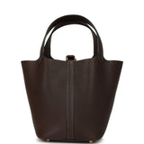 Hermes Picotin Lock 18 Ebene Barenia Faubourg Gold Hardware - Thumbnail View 4