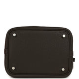 Hermes Picotin Lock 18 Bai Brun Clemence Palladium Hardware - Thumbnail View 6